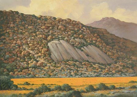 Oil on Stretched CanvasSize: (595x420x19)mmUnframedSOLD 2014(Gallery91 Somerset West)